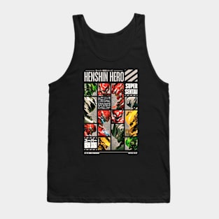 HENSHIN HERO SERIES - SUPER SENTAI Tank Top